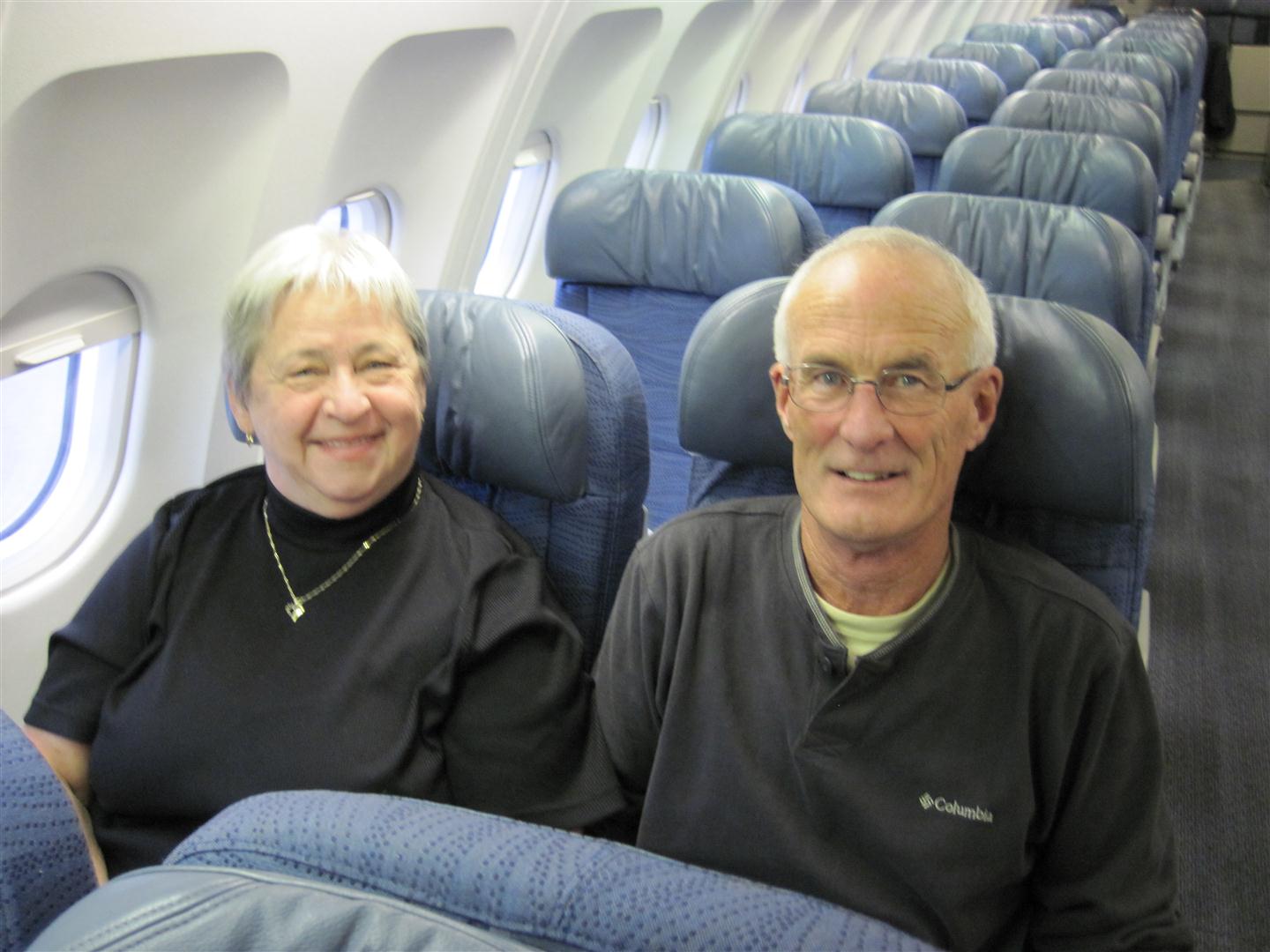 Mom and Dad Ready to Go